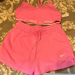 Nike Vibrant Pink Activewear Set